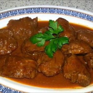 carrillera en salsa